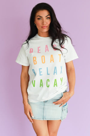 Wanderlust Waves Graphic Tee, Closet Candy, 1