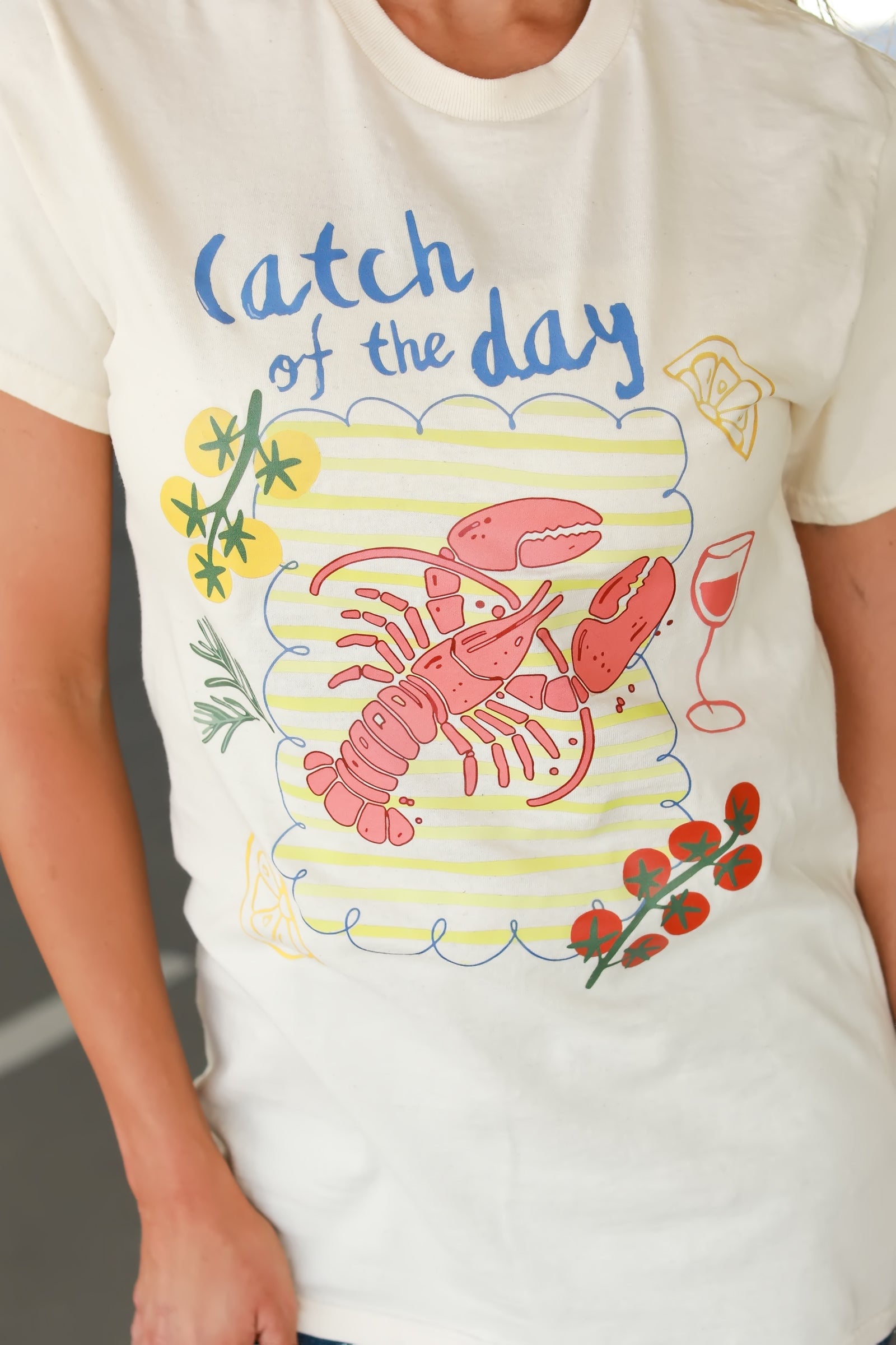 I'm Shore of You Graphic Tee, Natural, Closet Candy, 1