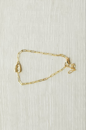 Whimsy Link Initial Bracelet, Closet Candy, 2