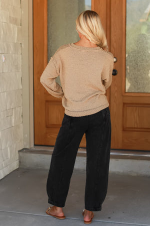 All the Feels Sweater, Latte, Closet Candy, 5
