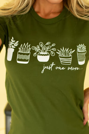 Let It Grow Graphic Tee - Olive, Closet Candy, 2