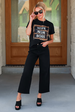 Stronger Than Yesterday Graphic Tee - Black, Closet Candy, 3