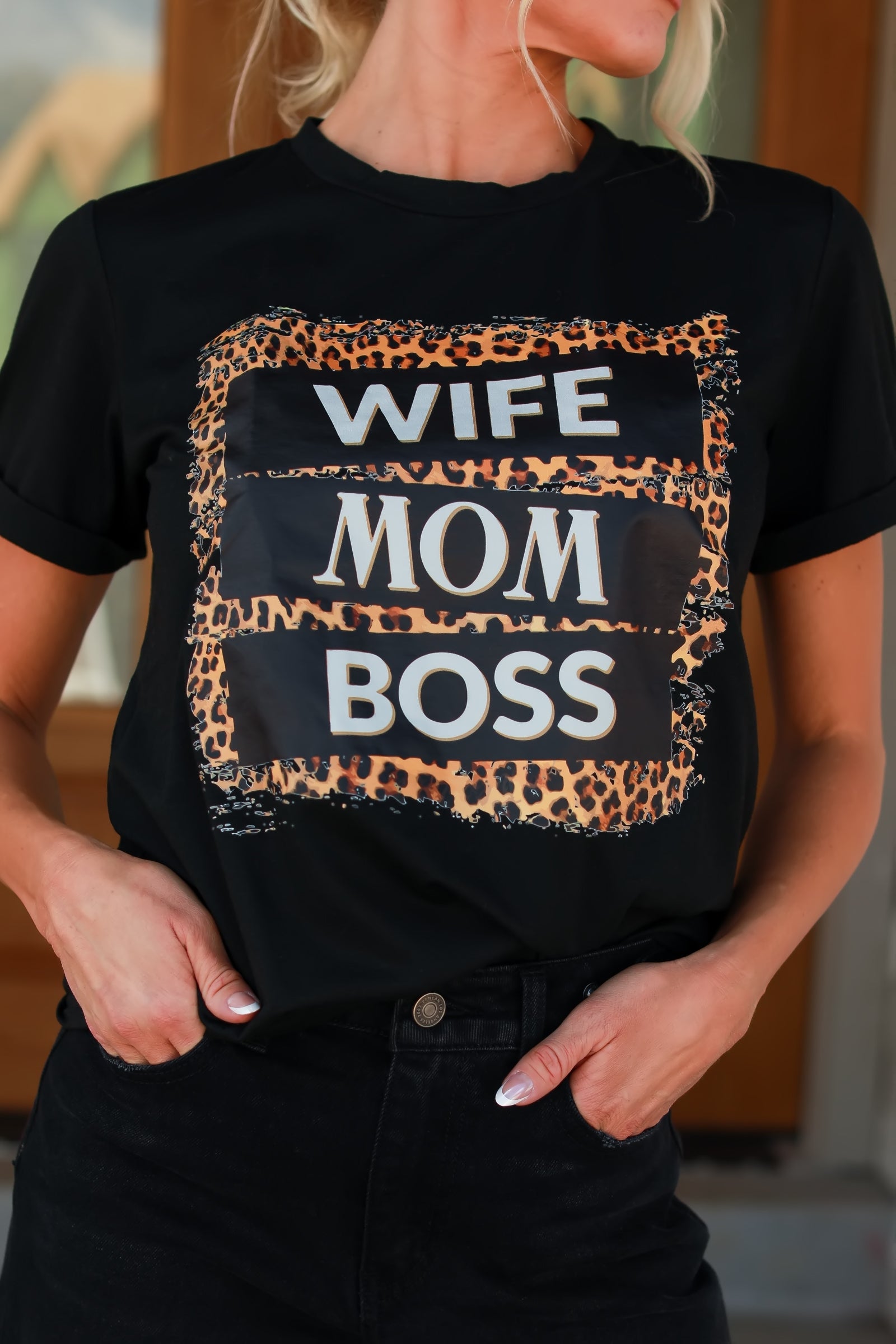 Stronger Than Yesterday Graphic Tee - Black, Closet Candy, 1