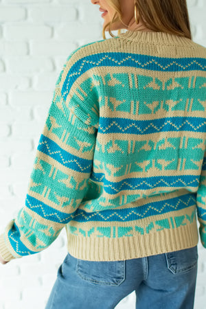 Whole Lotta You Sweater - Mint Teal, Closet Candy, 5