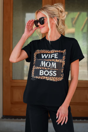 Stronger Than Yesterday Graphic Tee - Black, Closet Candy, 6
