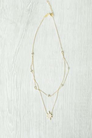 Ethereal Star Layered Necklace - Gold, Closet Candy, 4