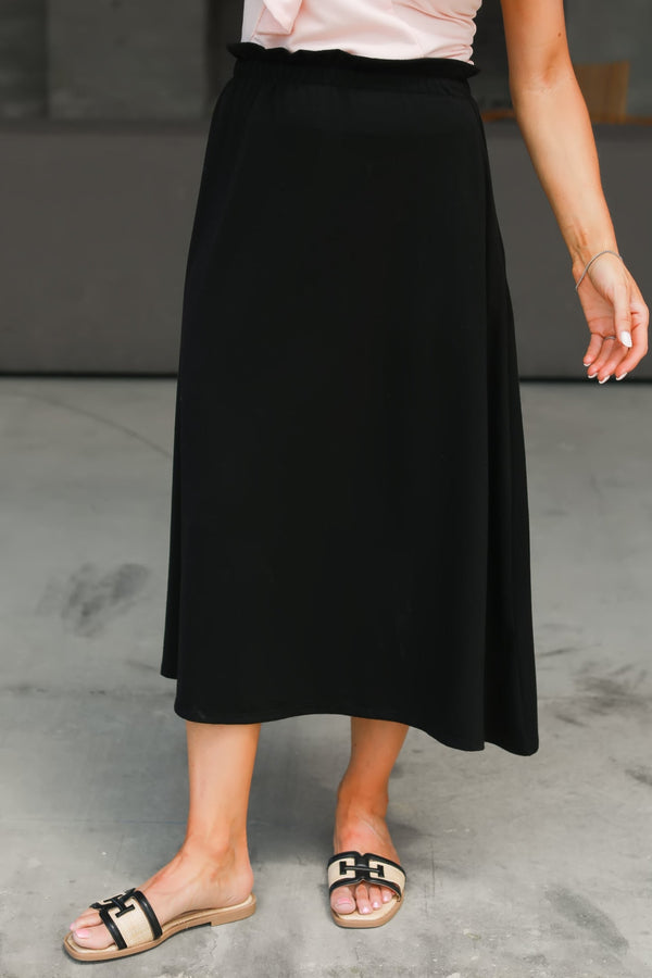 【PORTERNA】Cain mid-length skirt Skirts - Closet Candy Boutique