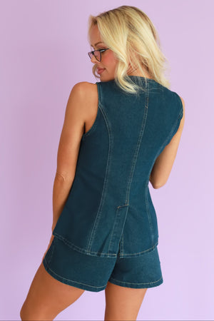 Blueprint Baddie Set - Navy, Closet Candy, 5