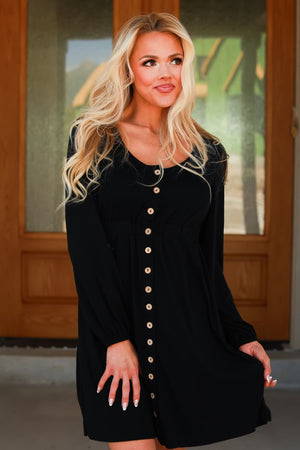 Love Me Like You Do Magic Mini Dress, Black, Closet Candy, 6