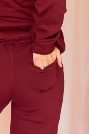 Winter Love's Spreading Everywhere Set - Burgundy, Closet Candy, 6