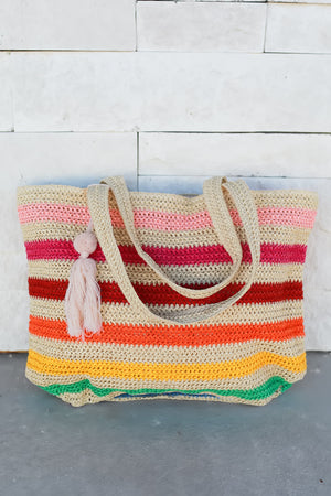 Color Me Happy Tote Bag Set - Pink, Closet Candy, 6