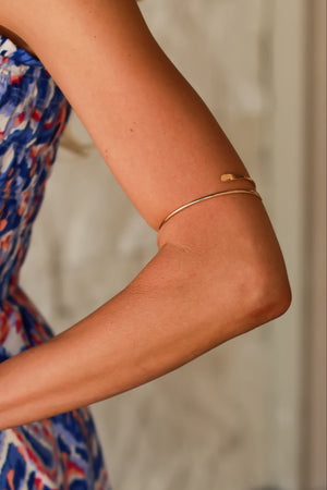 Never Let Go Arm Cuff, Gold, Closet Candy, 3