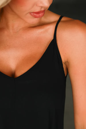 Just Like Magic Maxi Dress - Black, Closet Candy, 2