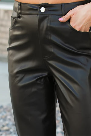 Fierce Rogue Rider Leather Pants, Black, Closet Candy, 2