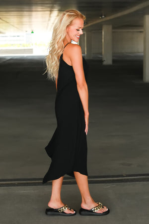 Just Like Magic Maxi Dress - Black, Closet Candy, 5