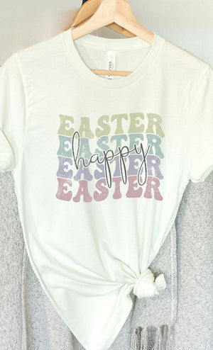 Pastel Bliss Easter Graphic Tee, Closet Candy, 10