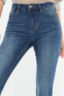 KANCAN Hope High Rise Skinny Bootcut Jeans - Medium Wash, Closet Candy, 1