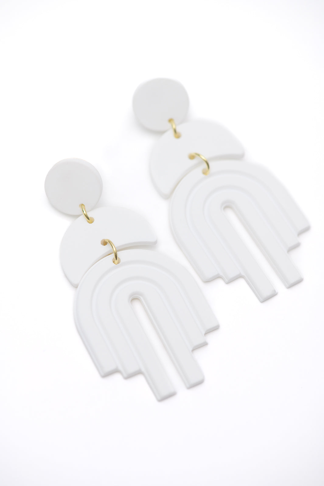 Endless Grace Earrings in Cream