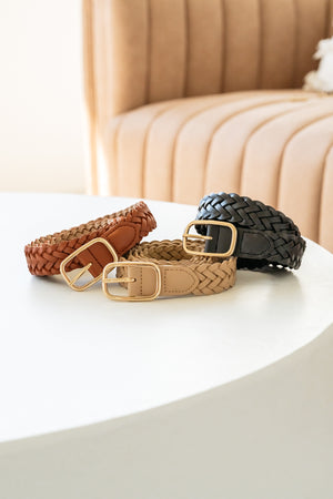 Braided Bliss Belt, Closet Candy, 3