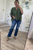 Windswept Wonder Blouse - Lt Olive, Closet Candy, Rachel Fit Video