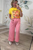 Ain’t That Just Peachy Graphic Tee, Daisy, Closet Candy, Rachel Fit Video