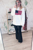 Miss Americana Oversized Sweatshirt - White, Closet Candy, Rachel Fit