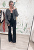 We Can't Be Friends Sweater Cardigan - Charcoal, Closet Candy, Rachel Fit Video