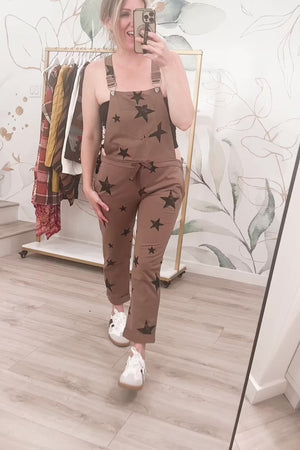 Dancing Under the Stars Jumpsuit - Mocha, Closet Candy, Rachel Fit Video