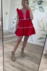 Tailgate & Twirl Dress, Red, Closet Candy, Rachel Fit Video