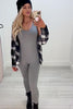 As Fierce As They Come Onesie Jumpsuit - Grey closet candy fit video