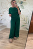 Every Day I Love You More Lounge Set - Dk. Green, Closet Candy, Rachel Fit Video