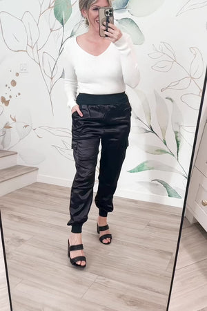 You Show Me Something Pants - Black, Closet Candy, Rachel Fit Video