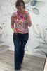 Flirty Flight Top, Multicolor, Closet Candy, Rachel Fit Video