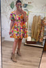 Find A Way Back Into Geo Mini Dress - Yellow Multi, Closet Candy, Rachel Fit Video