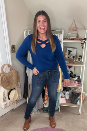Say Anything Sweater -  Closet Candy Nikki B. fit video