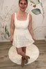 Spice It Up Floral-Embroidered Mini Dress - Cream, Closet Candy, Rachel Fit Video