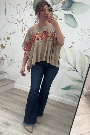 Autumn Bloom Tunic, Closet Candy, 1
