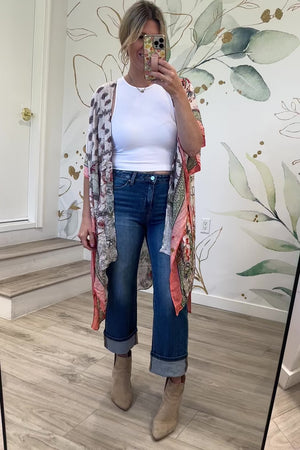 Flow State Kimono, Multicolor, Closet Candy, Rachel Fit Video
