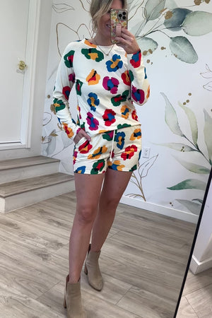 Good Vibes Set, Multicolor, Closet Candy, Rachel Fit Video