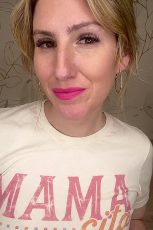 Lustrous Loop Earrings - Gold, Closet Candy, Rachel Fit Video