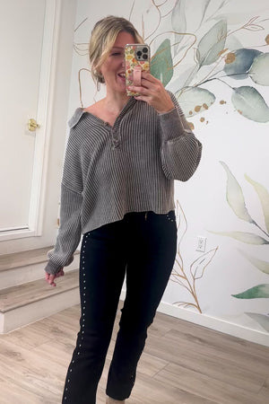 Meet Me on the Porch Sweater, Mocha, Closet Candy, Rachel Fit Video