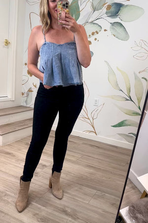 KANCAN Misa High Rise Super Skinny Jeans - Black, Closet Candy, Rachel Fit Video