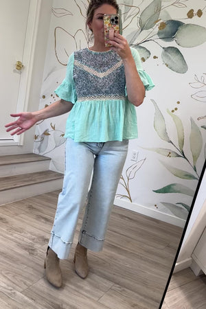 The Lace Blossom Top, Ice Min Mix, Closet Candy, Rachel Fit Video