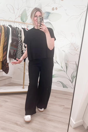 Take Me Home Viscose Set - Black, Closet Candy, Rachel Fit Video