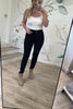 JUDY BLUE Not My Fault Skinny Jeans, Black, Closet Candy, Rachel Fit Video
