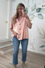 Sweet But Fearless Shirt - Dusty Pink, Closet Candy, Rachel Fit Video