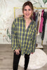 Plan To Get You Plaid Shirt - Yellow Green, Closet Candy, Rachel Video Fit