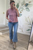Soft Statement Tank Top, Pink, Closet Candy, Rachel Fit Video