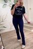 Every Move Matters Leggings - Navy, Closet Candy, Rachel Fit Video