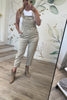 You'd Be The One Overalls - Sand Beige, Closet Candy, Rachel Fit Video
